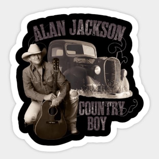 ALAN JACKSON Sticker